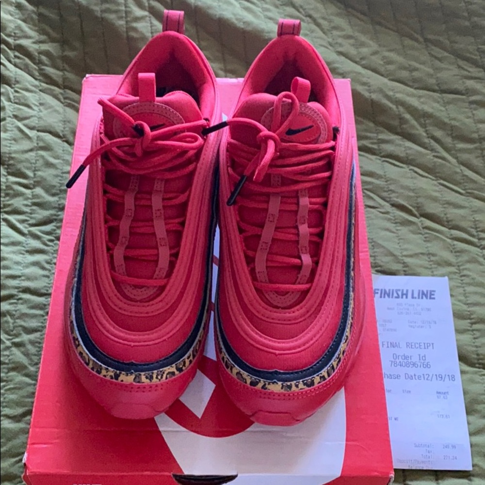 Nike Air Max 97 Leopard Pack Red (Wmns)